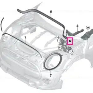 Nu rata Fixare etansare capota motor dreapta - BMW - Mini