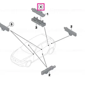 Surub cap oval autoinfilet M6 - BMW Livrare rapidă