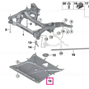 Structural reinforcement panel - BMW Cumpărături sigure