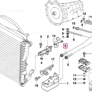 Oil cooling pipe outlet - BMW Ultima șansă