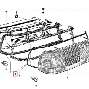 Decorative frame left - BMW Ofertă limitată