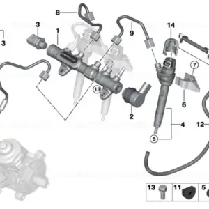 Ultima șansă Pressure accumulator - BMW
