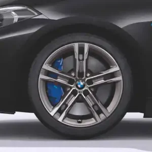 Ieftin Janta aliaj usor - M Performance Double Spoke 556M - Bicolor Gri (Cerium Grey/Bright Turned) - 8Jx18 ET:54 - BMW Seria 1 F40, Seria 2 F44