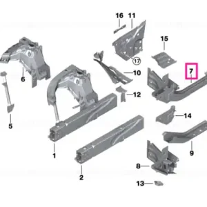 Reducere de preț Rear right engine support - BMW