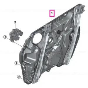 Ofertă specială Carrier, door front right - BMW