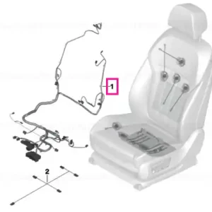 Wiring set seat left - BMW Lichidare de stoc
