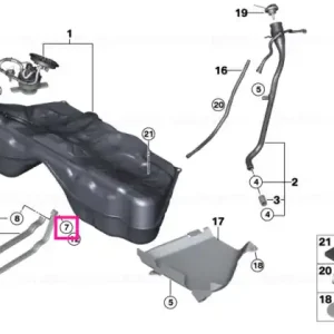 Vezi acum Tensioning strap adapter - BMW