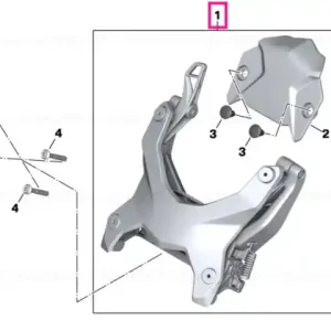 Windshield adjustment - BMW Motorrad Chilipir
