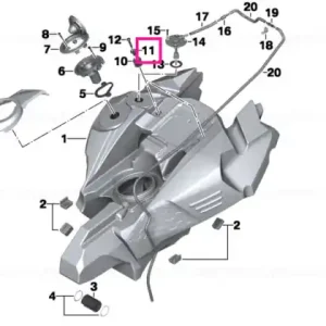 Preț mic Bucşă collar 20X10X20 - BMW Motorrad