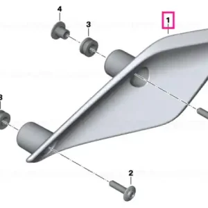 Ieftin Wind deflector, left - BMW Motorrad