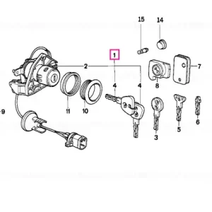Cumpără online Catch with key right - BMW