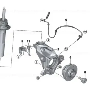 Front right spring strut - BMW - Mini Ultima șansă