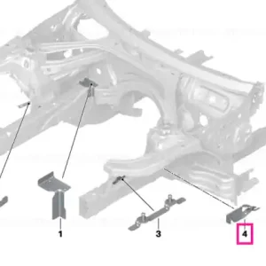 Transport gratuit Holder RDS, left - BMW