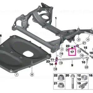 Ofertă specială Spacer bush WISHBONE - BMW