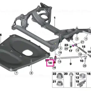 Spacer bush TENSION STRUT - BMW Ultima șansă