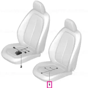 Ultima șansă Wiring set seat left - BMW