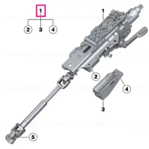Manually adjust. steering column - BMW - Mini Disponibil imediat