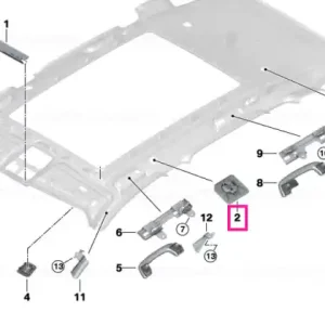 Audio trim panel front left - BMW Promoție