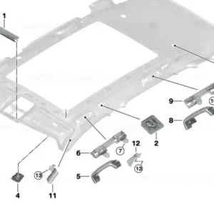 Audio trim rear right - BMW Ofertă limitată