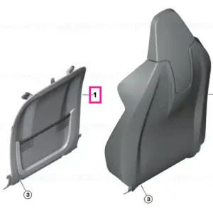 Rear panel SCHWARZ - BMW Noutate