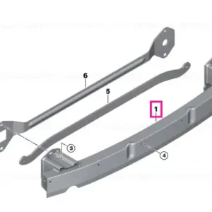 Carrier, bumper rear - BMW Reducere