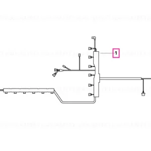 Retur ușor Snur electric injector/aprindere - BMW