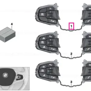 Reducere extra Comutator multifunctional volan - BMW
