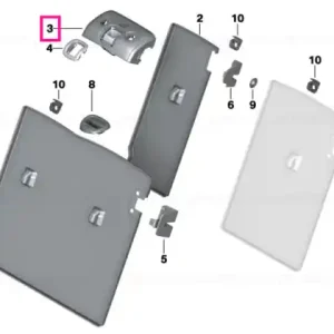 User-control unit, backrest, center - BMW - Mini Lichidare de stoc
