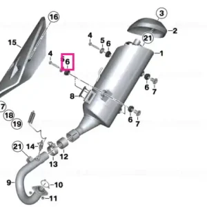 Transport gratuit Decoupling element - BMW Motorrad