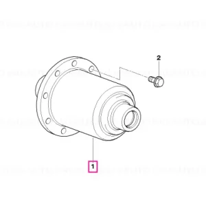 Diferential blocant 25% - BMW Z3 E36 (Roadster) Expediere rapidă