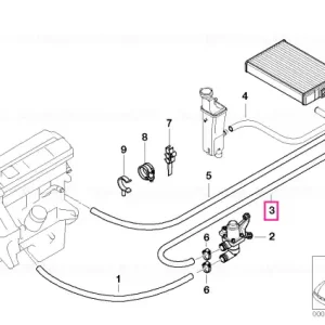 Reducere extra Furtun valva apa si radiator - BMW