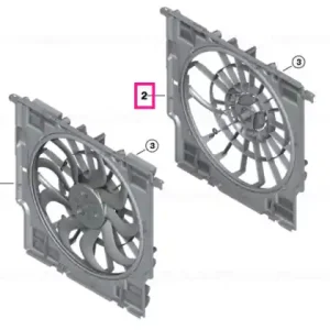 Reducere Fan shroud 400W / 500W - BMW