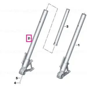 Slider tube right - BMW Motorrad Calitate înaltă
