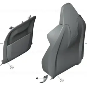 Rear panel SCHWARZ - BMW Calitate înaltă