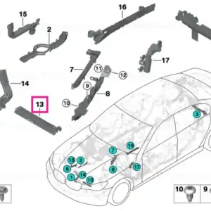 Suport cablu - BMW Chilipir