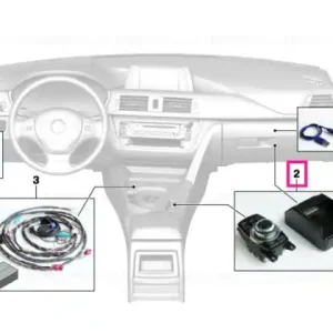 Calitate înaltă Set suport controler, INTEGRATED NAVI - BMW