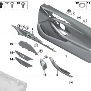 Capac buton inchidere stanga - BMW Reduceri