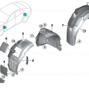 Retur gratuit Capac arhitectura roata fata stanga - BMW