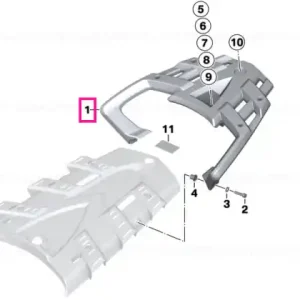 Luggage grid ROHTEIL / BLANK - BMW Motorrad Premium