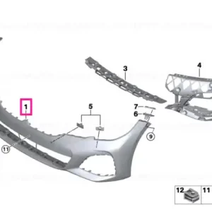 Panou ornament bara fata primer US/M/PDC - BMW Ofertă