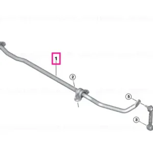 Reducere Stabilizer, rear - BMW