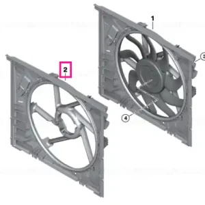 Premium Fan shroud 400W / 500W - BMW