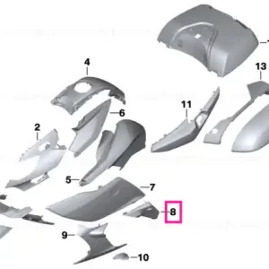 Ofertă Foot protection, left ROHTEIL / BLANK - BMW Motorrad