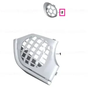 Capac difuzor tweeter stânga BLACKSTORM - BMW Motorrad Cumpără acum