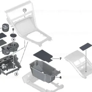 Preț redus Drink holder, centre console - BMW