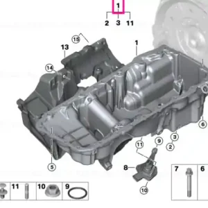 Reducere extra Oil pan - BMW