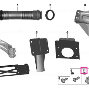 Expediere rapidă Piuliță hexagonală cu placă M10 M10 KAY HWM 14 - BMW