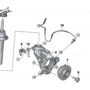 Chilipir Front right spring strut - BMW - Mini