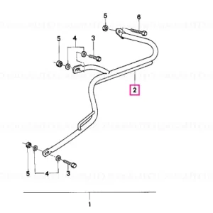 Discount Left case holder CR - BMW Motorrad