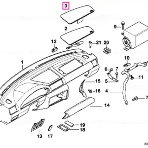 Cumpără acum Capac SCHWARZ - BMW